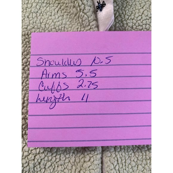 Bunnies By The Bay Baby Frog Sweater Hooded Tie Closure Sweater Jacket Cloak Was - Picture 9 of 10